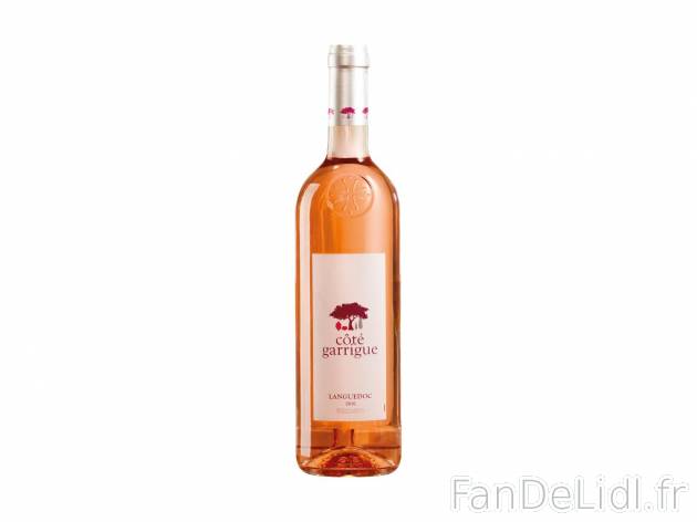 Languedoc rosé1 , prezzo 3.49 € per 75 cl 
- Température optimale de dégustation ...