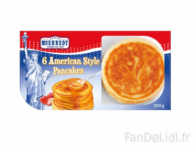Pancakes , le prix 1.69 €  

Caractéristiques

- Rayon frais
- Transformé en UE