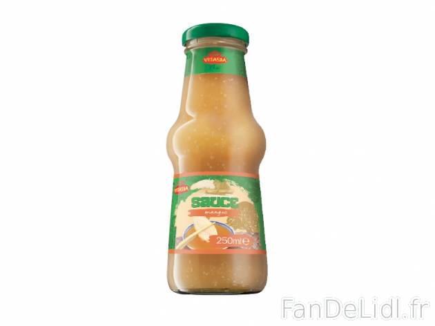 Sauce asiatique , prezzo 0.74 € per 25 cl au choix, 1 L = 2,96 € EUR. 
- Au ...