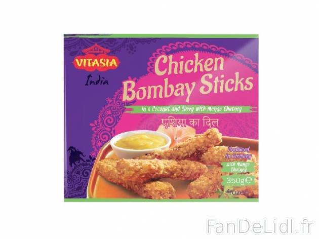 Nuggets de poulet à l&apos;indienne , prezzo 1.64 € per 350 g au choix, 1 ...