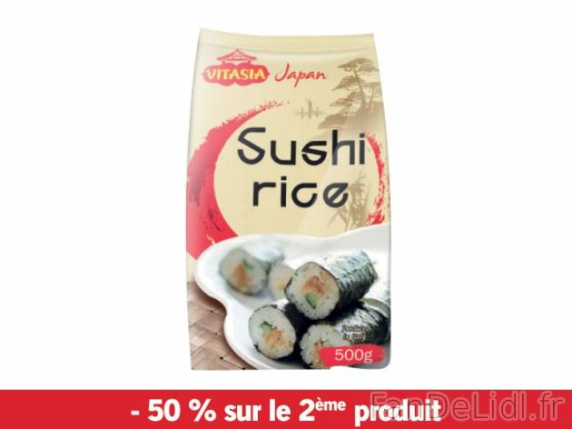 Riz pour sushi , prezzo 1.33 € per Soit le lot de 2 x 500 g, 1 kg = 1,33 € EUR. ...