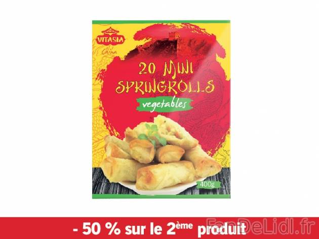 Mini-nems ou nems , prezzo 2.53 € per Soit le lot de 2 x 400 g au choix, 1 kg ...