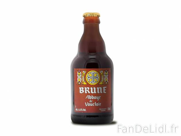 Bière Abbaye de Vauclair1 , prezzo 0.99 € per 33 cl au choix 
- Au choix : brune ...