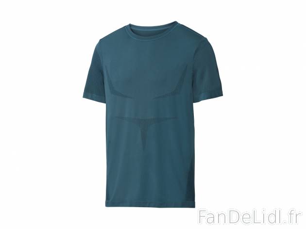 T-shirt technique seamless homme , le prix 3.99 € 
- Du S au L selon modèle.
- ...