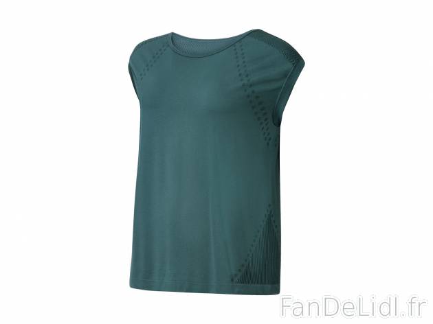 T-shirt technique seamless femme , le prix 3.99 € 
- Du S au L selon modèle.
- ...