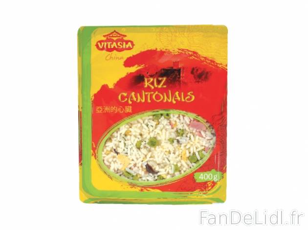 Riz cantonais , prezzo 2.49 € per 400 g, 1 kg = 6,23 € EUR.