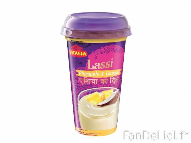 Lassi boisson au yaourt , prezzo 0.89 € per 250 g au choix, 1 kg = 3,56 € EUR. ...