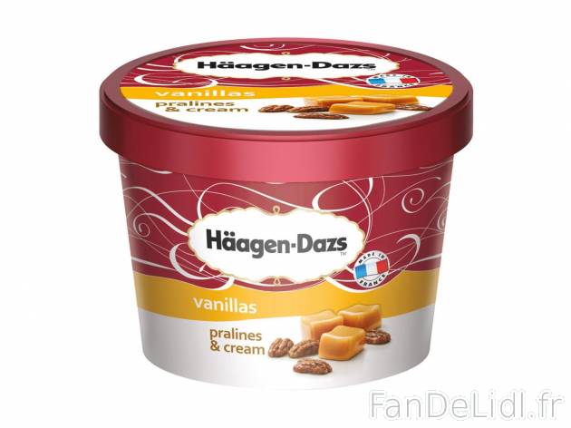 Häagen-Dazs1 , prezzo 3.71 € per Soit le lot de 2 x 260 g au choix 
- Les 2 ...