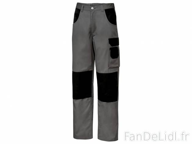 Pantalon de travail , le prix 12.99 € 
- Ex. 65 % polyester et 35 % coton
- ...