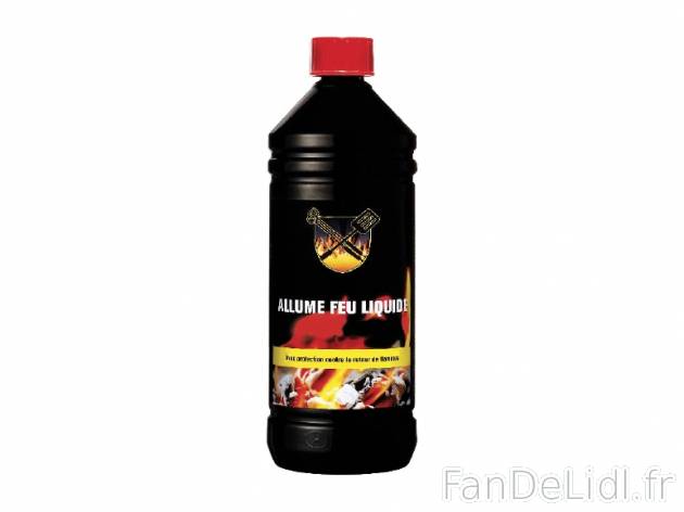 Allume-feu liquide , prezzo 1.99 € per La bouteille de 1 L 
- Pour charbon de ...