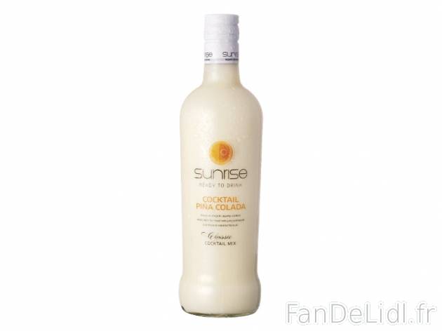 Piña colada ou mojito , prezzo 4.59 € per 70 cl au choix, 1 L = 6,56 € EUR. ...