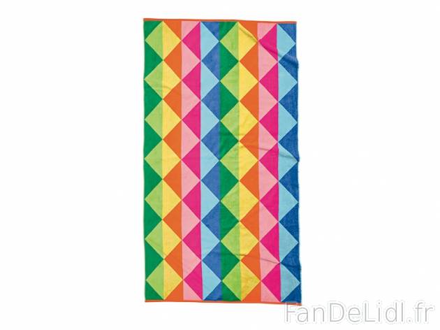 Serviette de plage extra douce , prezzo 9.99 € per L&apos;unité au choix ...