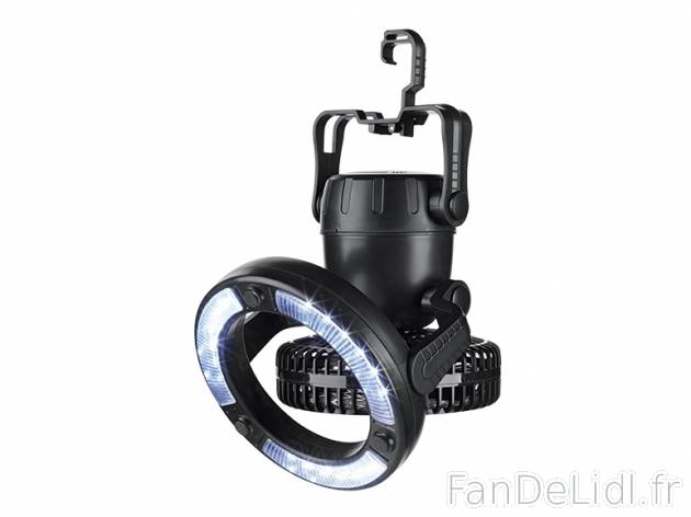 Ventilateur de camping avec éclairage , prezzo 13.99 € per L&apos;unité ...