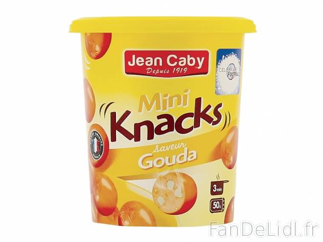 Mini knacks , prezzo 1.99 € per 200 g au choix, 1 kg = 9,95 € EUR. 
- Au choix ...