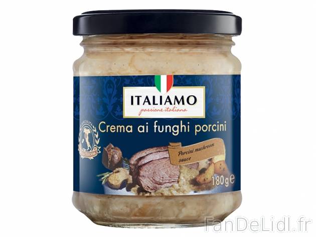 Sauce italienne , prezzo 1.89 € per 180 g au choix, 1 kg = 10,50 € EUR. 
- ...