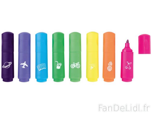 Mini-surligneurs , prezzo 2.99 EUR 
Mini-surligneurs 
- Au choix :
- Couleurs fluorescentes ...