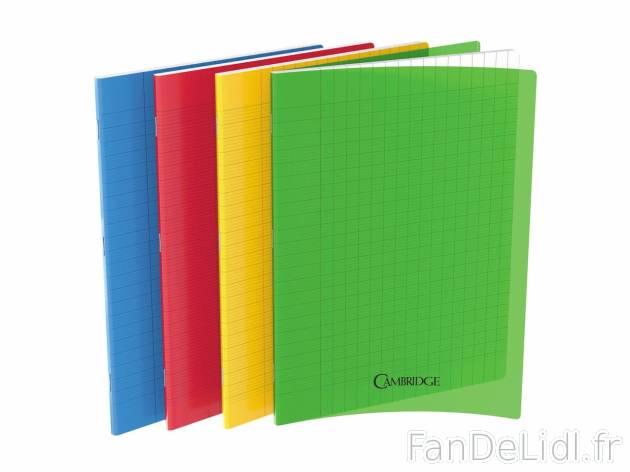 Cahier , prezzo 0.79 EUR 
Cahier 
- Au choix :
- 17 x 22 cm pour 0,79 &euro; ...