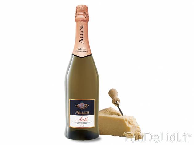 Asti Allini 2015 DOCG , prezzo 3.49 € per 75 cl, 1 L = 4,65 € EUR. 
- Température ...