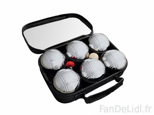 Boules de pétanque , prezzo 11.99 € per Le set 
- Notice, ficelle de mesures, ...