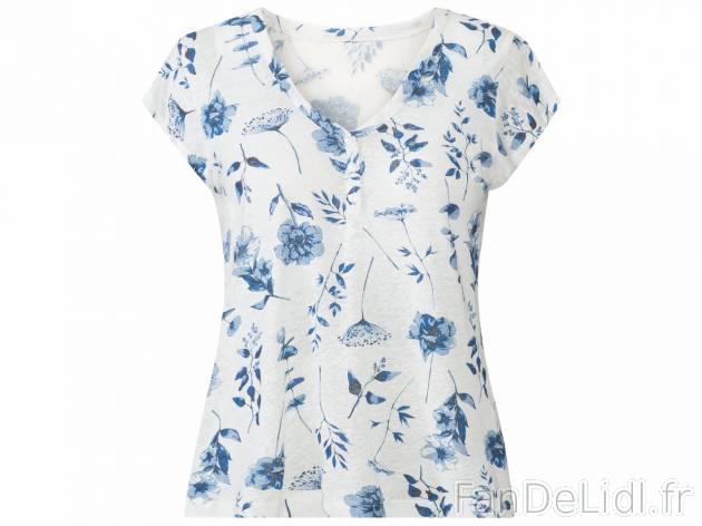 T-shirt en lin , prezzo 7.99 EUR 
T-shirt en lin 
- Du S au XL selon mod&egrave;le.
- ...