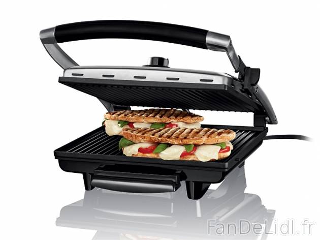 Appareil à panini , prezzo 29.90 € per L&apos;unité 
- 2 000 W 
- Egalement ...