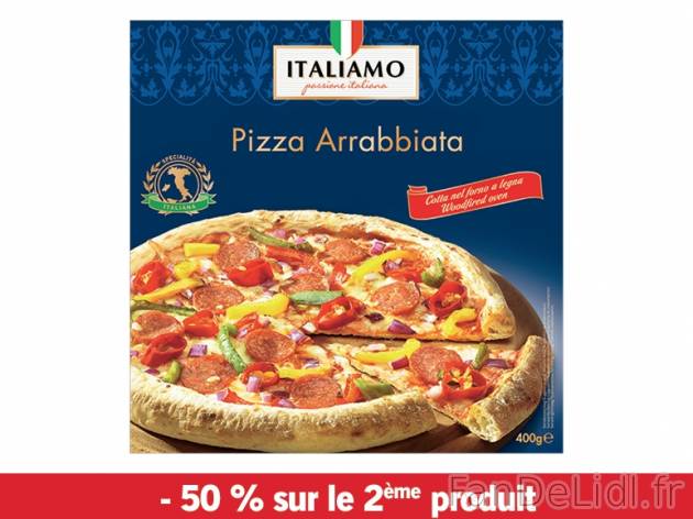 Pizza cuite au feu de bois , prezzo 3.28 € per Soit le lot de 2 x 350/400/405 ...