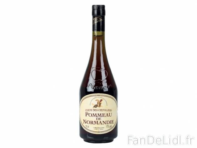 Pommeau de Normandie AOC , prezzo 6.39 € per 70 cl, 1 L = 9,13 € EUR. 
- Température ...