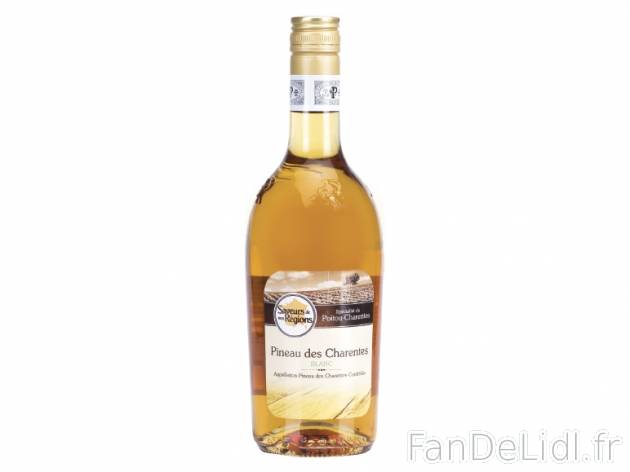 Pineau des Charentes AOC , prezzo 6.99 € per 75 cl au choix, 1 L = 9,32 € EUR. ...