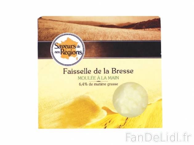 Faisselle de la Bresse , prezzo 1.29 € per 4 x 100 g, 1 kg = 3,23 € EUR. 
- ...