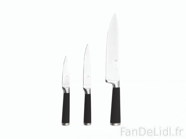 Couteaux , prezzo 14.99 EUR 
Couteaux 
- Set de 3&nbsp;:
- Couteau d&rsquo;office ...