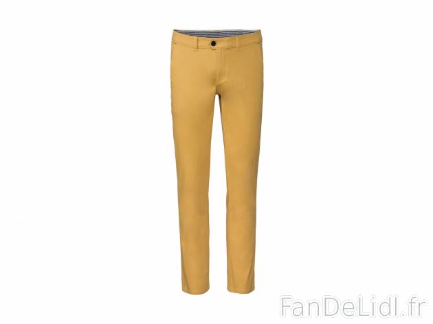 Pantalon chino homme , le prix 9.99 € 
- Du 38 au 48 selon modèle.
- Ex. 98 ...