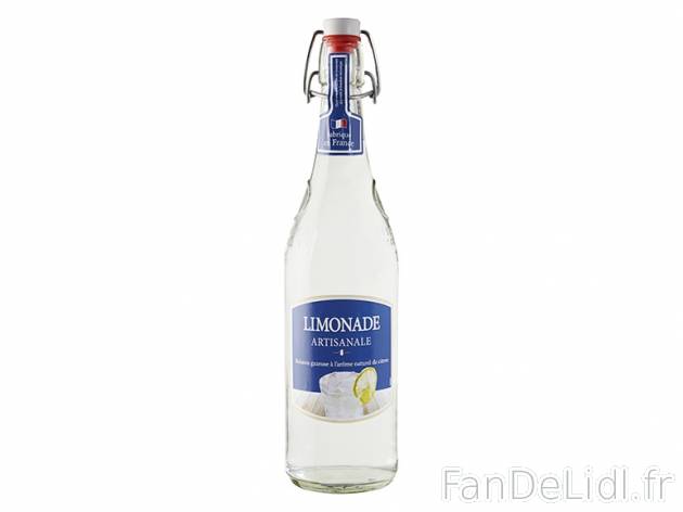 Limonade artisanale , prezzo 1.45 &#8364; per 75 cl, 1 L = 1,93 € EUR.