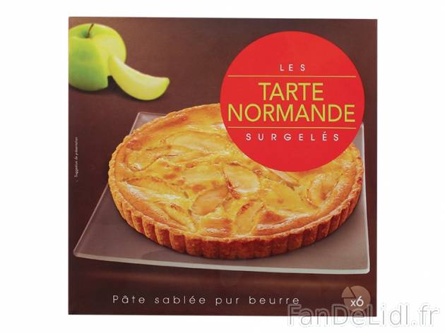 Tarte normande , prezzo 3.29 € per 480 g, 1 kg = 6,85 € EUR.