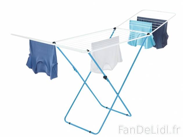 Séchoir à linge à ailes rabattables , prezzo 9.99 € per L&apos;unité 
- ...