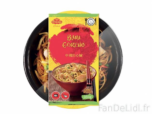 Spécialités indonésiennes , prezzo 2.49 € per 350 g au choix, 1 kg = 7,11 € ...