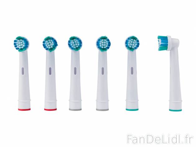 Brossettes de rechange pour brosse à dents électrique , le prix 4.99 € 
- Lot ...