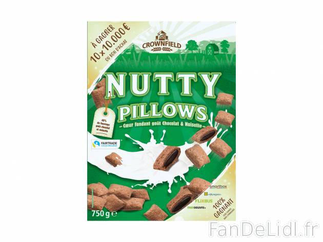 Nutty Pillows , le prix 1.99 €  

Caractéristiques

- fairtrade_cocoa_program