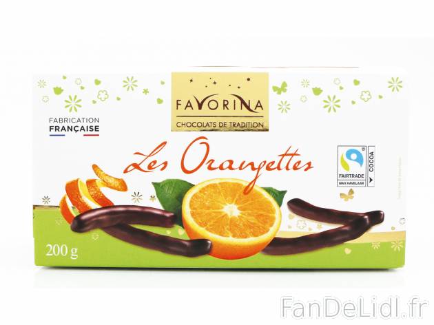 Orangettes , le prix 3.29 €  

Caractéristiques

- fairtrade_cocoa_program