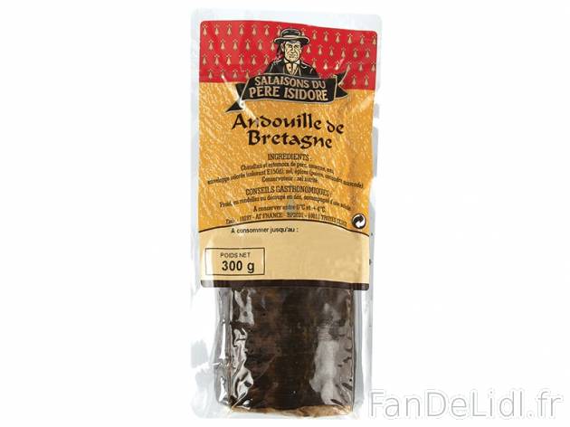 Andouille de Bretagne , prezzo 2.09 € per 300 g, 1 kg = 6,97 € EUR.