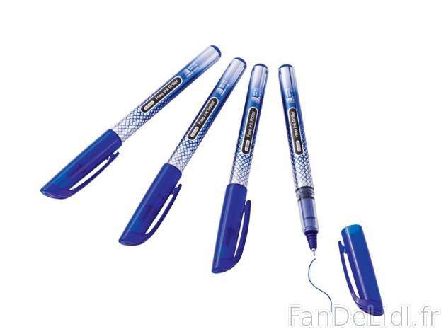 4 stylos roller , prezzo 1.49 € per Le lot au choix 
- Niveau d&apos;encre ...