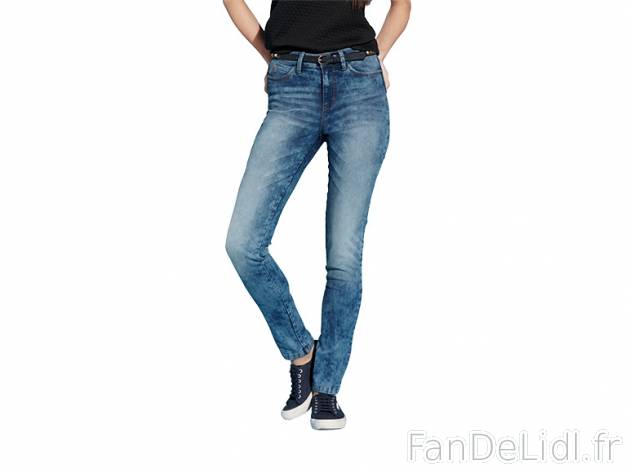 Jean stretch taille haute femme , prezzo 11.99 € per L&apos;unité au choix ...