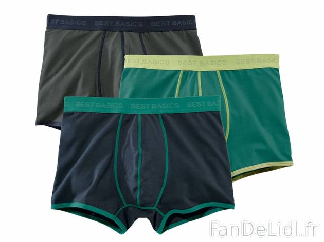 3 boxers ou 5 slips homme , prezzo 6.99 € per Le lot au choix 
- Boxer : ex. ...