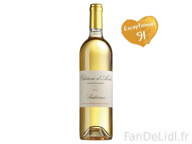 Sauternes Grand Cru Classé Château d&apos;Arche 2011 AOC , prezzo 18.99 &#8364; ...