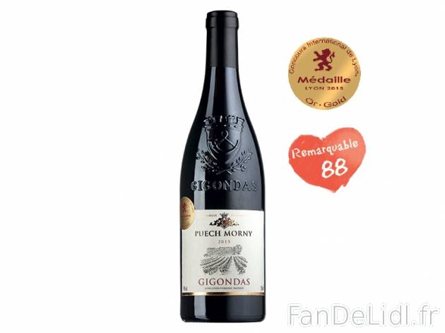 Gigondas Puech Morny 2015 AOP , prezzo 9.49 &#8364; 
- Temp&eacute;rature ...