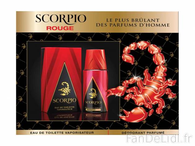 Scorpio coffret , prezzo 7.25 € per Le coffret 
- Au choix : rouge ou noir
- ...