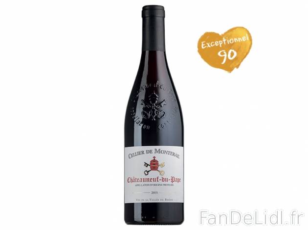 Châteauneuf-du-pape Cellier de Montérail 2015 AOP , prezzo 10.99 &#8364; 
- ...