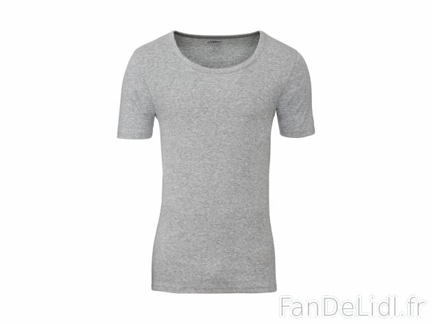 T-shirt en coton bio homme , le prix 3.99 € 
- Du S au XL selon modèle.
- Ex. ...