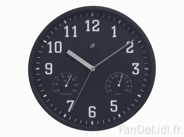 Horloge murale avec thermomètre et , prezzo 7.99 EUR 
Horloge murale avec thermomètre ...