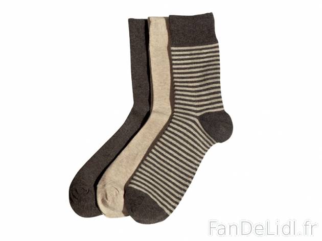 3 paires de chaussettes homme , prezzo 3.99 € per Le lot au choix 
- Ex. : 79 ...