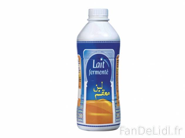 Lait fermenté , prezzo 0.77 € per La bouteille de 1 L